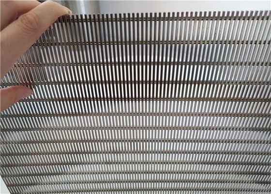 3*5mm 500mm Width 200 Micron Stainless Steel Screen For Water Well