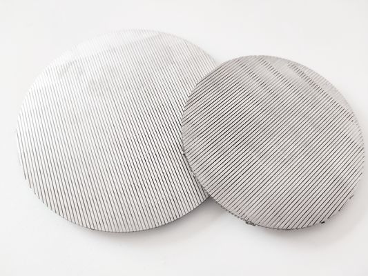 0.5mm Slot 316 Stainless Steel Wedge Wire Screen For Bear Cartridge Filter