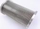 0.65mm Slot 1*2mm Wrap Wire Water Filter Elements Stainless Steel 316