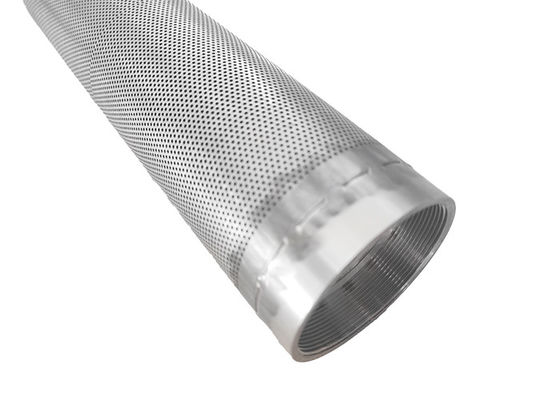 1000 Micron Perforated Stainless Steel Cylinder Cartridge Shape