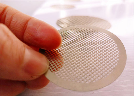 ISO9001 Square Hole  Perforated Metal With 5cm Edge