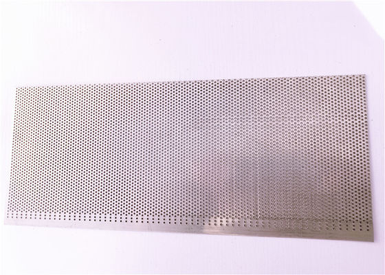 ISO9001 Architectural Decoration Metal Perforated Sheet 3mm Hole